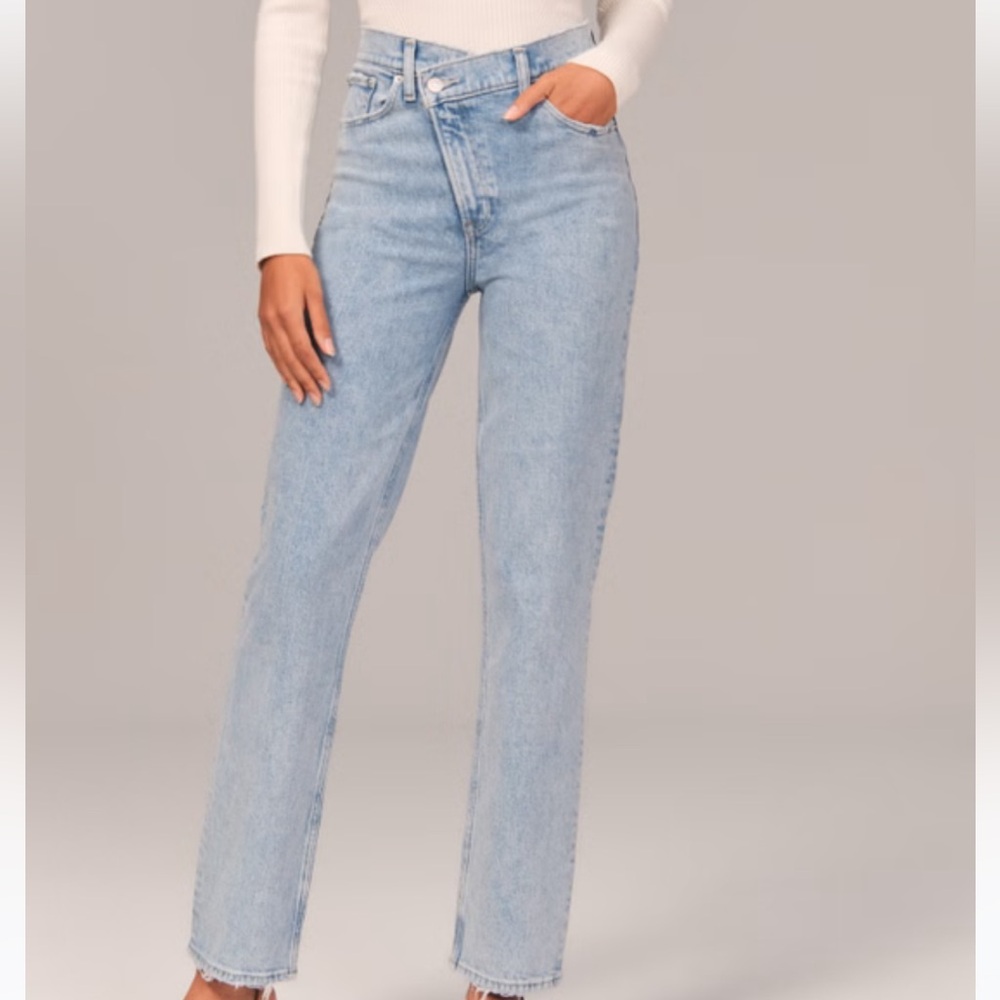 Abercrombie and Fitch Criss 90’s high rise